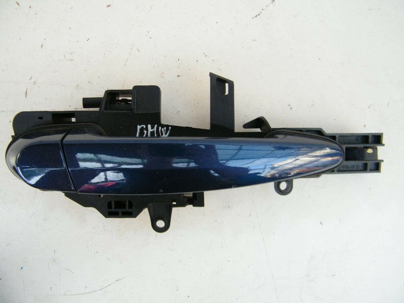 BMW 1 SERIES E87 2004-2013 5DR REAR RIGHT DOOR HANDLE IN BLUE