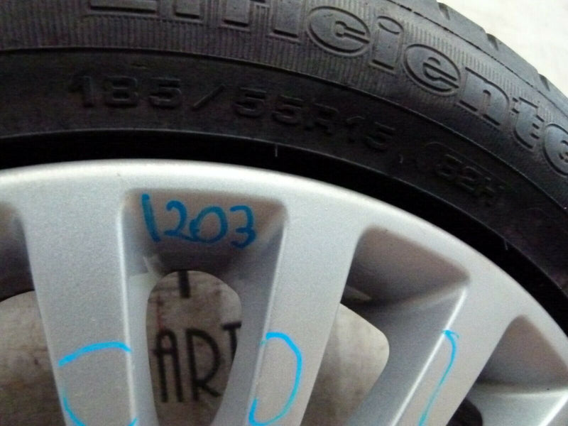 FIAT 500 GENUINE 15" ALLOY WHEEL 6Jx15H ET34 5178754 TYRE 185/55 R15