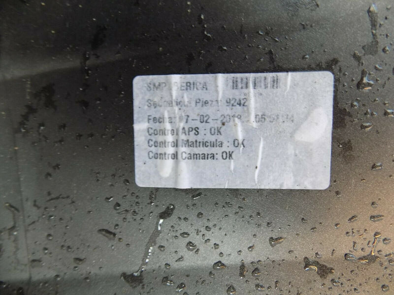 SEAT LEON 5F MK3 FACELIFT 2017 GREY REAR BUMPER GENUINE PDC 5F0807421