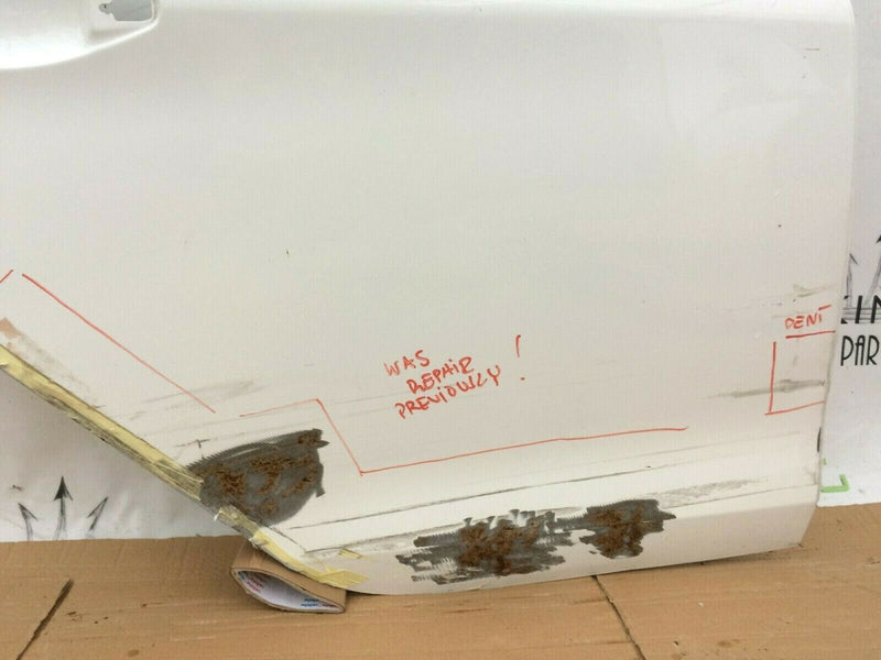 PEUGEOT 208 2012-2018 REAR RIGHT DOOR PANEL WHITE *DAMAGE*