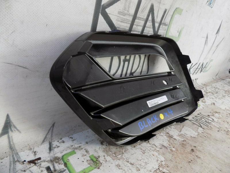 SEAT ATECA 2020-UP RHD FCL FRONT BUMPER RIGHT SIDE GRILLE IN BLACK+ NO PDC HOLES