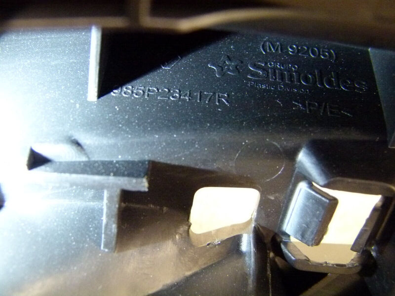 RENAULT CAPTUR 2020-ON AIRBAG CURTAIN MOUNTING BRACKET 985P23417R