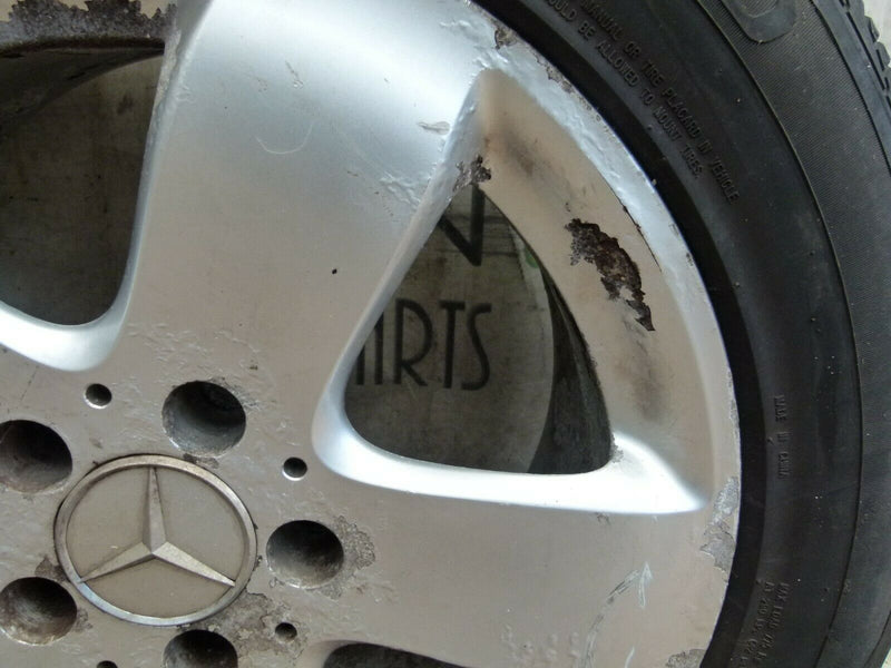MERCEDES W211 GENUINE ALLOY WHEEL 16" 7.5Jx16H2 ET42 TYRE 225/55 R16