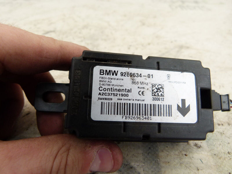 BMW F30 F31 2012-2015 LOCK ALARM REMOTE CONTROL MODULE GENUINE 9269634 #