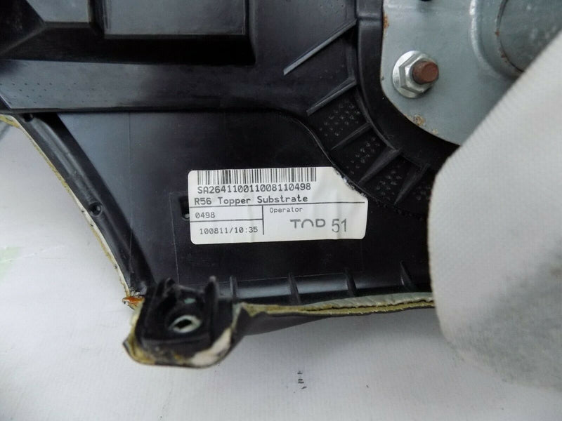 MINI HATCH R56 2006–2012 BLACK TOP DASHBOARD GENUINE 1 250911 1015