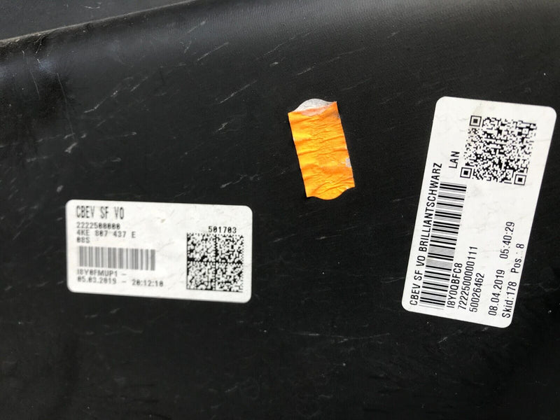 AUDI E-TRON 2018-ON FRONT BUMPER WITH PDC HOLES GENUINE 4KE807437