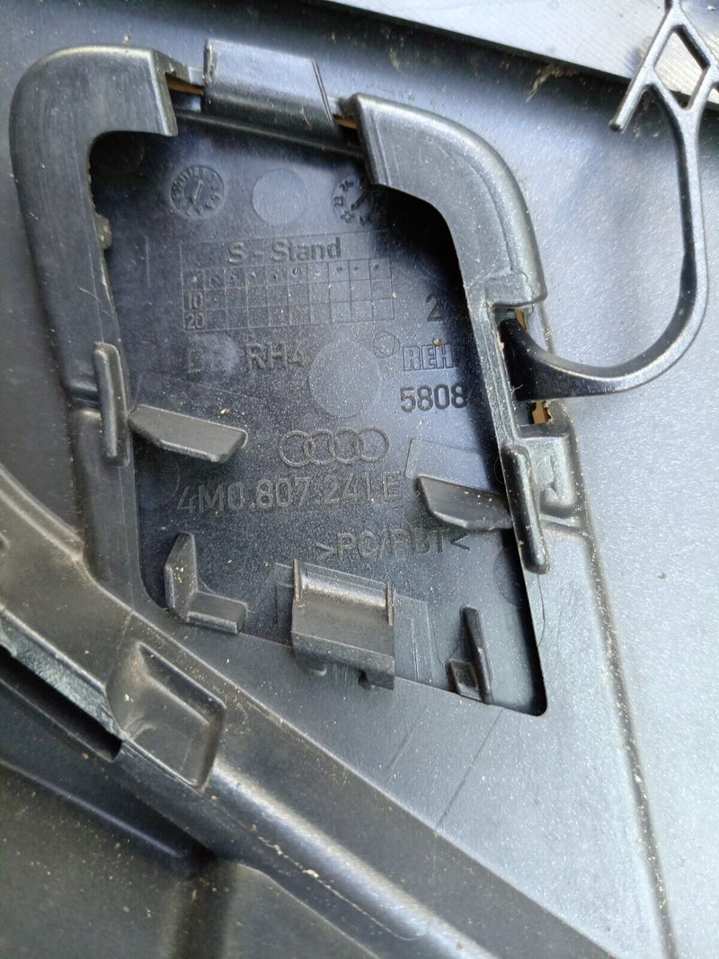 AUDI Q7 4M S-LINE 2019-ON FACELIFT FRONT BUMPER GENUINE 4M0807241E