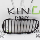 BMW 4 F32 2016 FRONT RADIATOR UPPER LEFT KIDNEY GRILL 11 RIBS 7294815