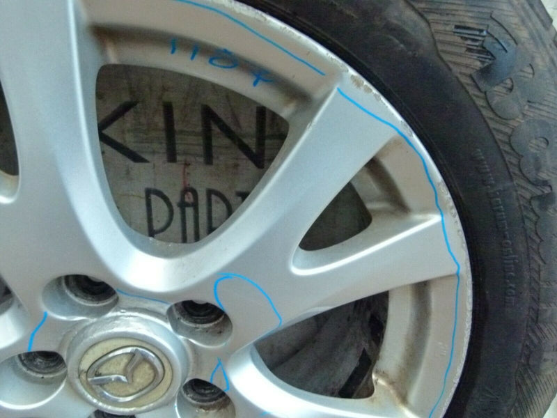 MAZDA 6 GENUINE ALLOY WHEEL 16" 6.5Jx16H2 ET55 9965796560 TYRE 205/60 R16