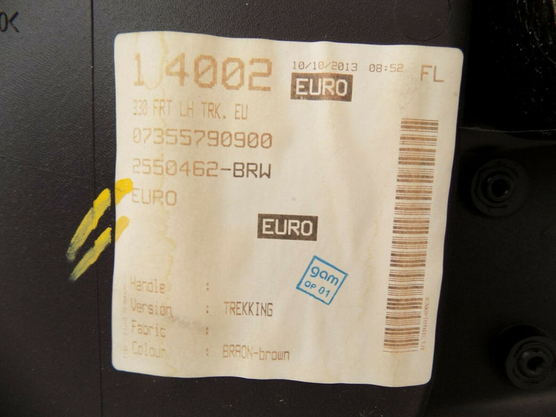 FIAT 500L TREKKING 2013-2017 FRONT LEFT DOOR CARD INNER PANEL BROWN 2550462 *II