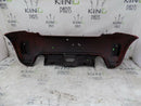 FIAT 500 ABARTH C391 2007-2013 RED REAR BUMPER GENUINE 735465492