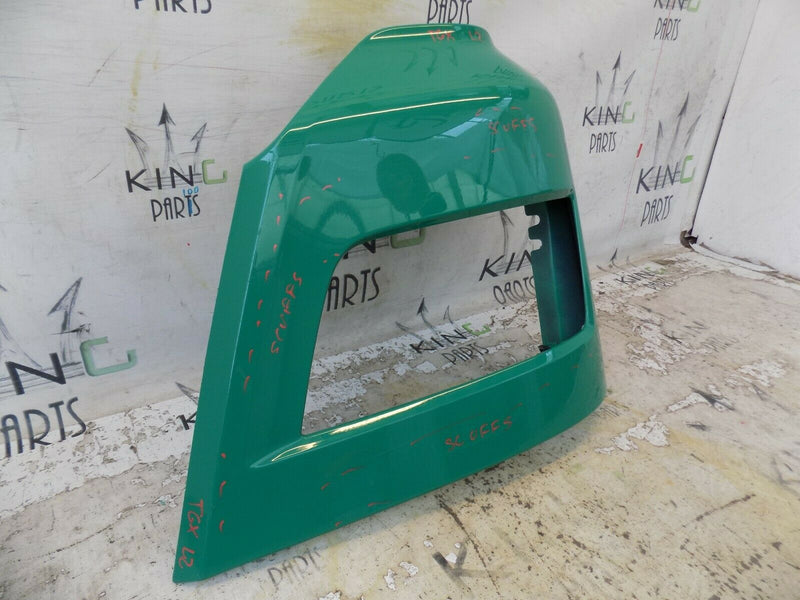 MAN TGX EURO 6 2020+ LEFT BUMPER CORNER HEADLIGHT SURROUND IN TURQUOISE