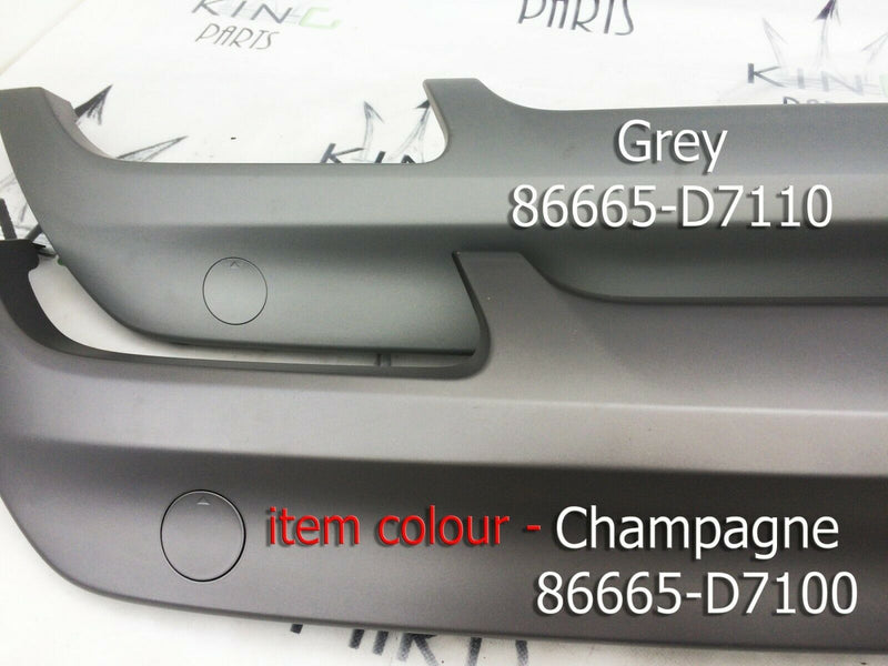 HYUNDAI TUCSON TL Premium SE 2015-18 REAR BUMPER DIFFUSER VALANCE 86665-D7100