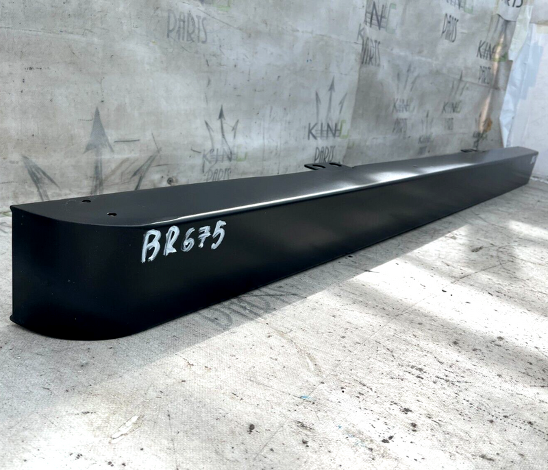 LAND ROVER DEFENDER 90 , 110 1990-2016 METAL FRONT BUMPER in BLACK