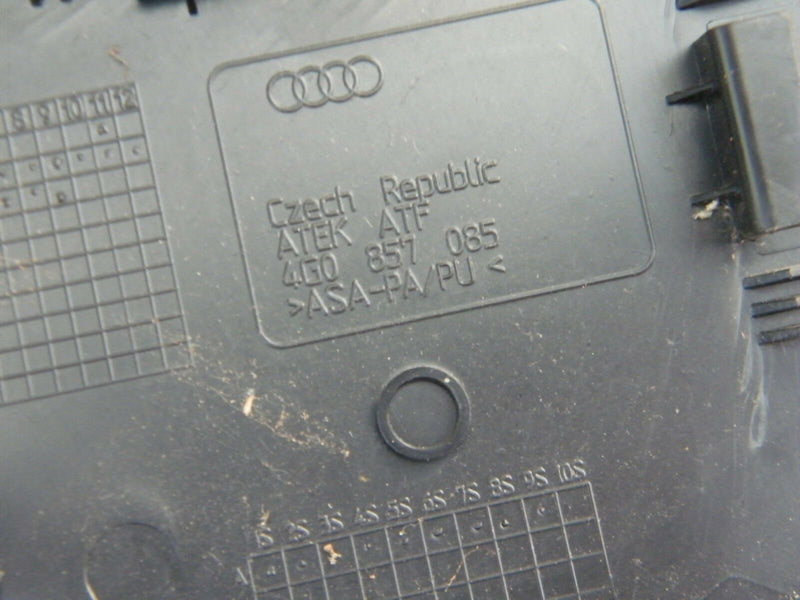 AUDI A6 (C7/4G) 2012-ON PAIR OF DASHBOARD RIGHT & LEFT END COVER PANEL BLACK