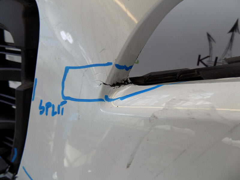 PEUGEOT 3008 ALLURE FACELIFT 2014 2015 2016 WHITE FRONT BUMPER GENUINE