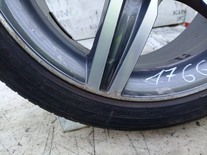 BMW F20 17" ALLOY WHEEL RIM 7.5J ET43 & TYRE 225/45/18 6850151