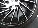 18'' INCH 1AV ZX1 ALLOY WHEEL 18X 8J ET42 BLACK POLISH TYRE 245/40 GOODYEAR