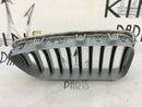 BMW F10 F11 FRONT BUMPER UPPER GRILL RADIATOR KIDNEY LEFT SIDE - 10 RIBS 7412323