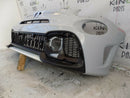 FIAT 500 ABARTH 595 2016-UP FCL FRONT BUMPER GREY+GRILL OEM 735633044
