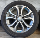 MERCEDES W205 SET OF 17" ALLOY WHEELS WITH TYRES 225/50/17 7J ET42 A2054010200
