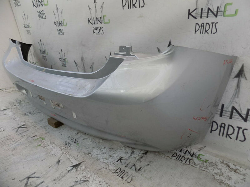 NISSAN MICRA K13 FACELIFT 2014-16 REAR BUMPER SILVER GENUINE 85022-3HN0H
