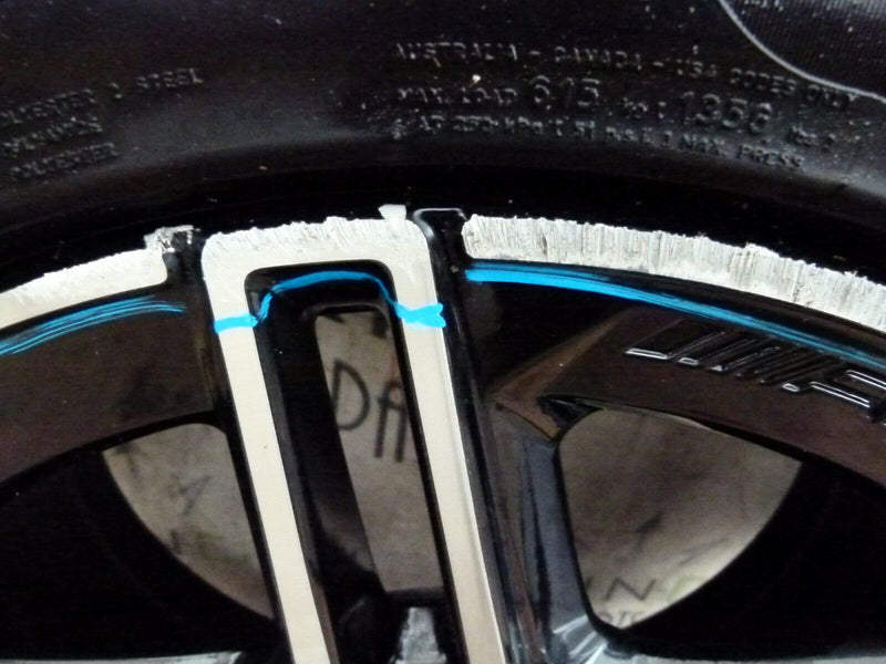 MERCEDES W177 ALLOY WHEEL AMG 7.5JX18H2 ET49 A1774011500 TYRE 225/45 R18