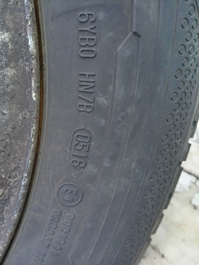 DUCATO BOXER RELAY 16" STEEL WHEEL ET68 + TYRE 235/65/16C