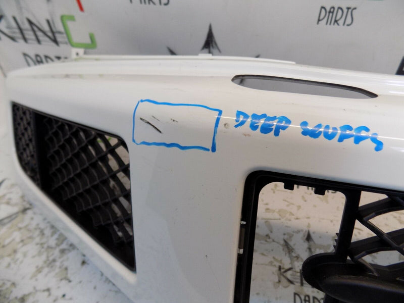 MERCEDES G CLASS W463 2018 WHITE FRONT BUMPER GENUINE PDC A4638852601