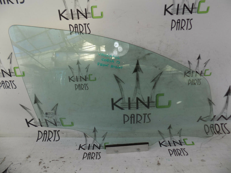 VAUXHALL CORSA D 2006-2014 5DR WINDOW GLASS FRONT DOOR RIGHT SIDE DOT211 AS2 M86