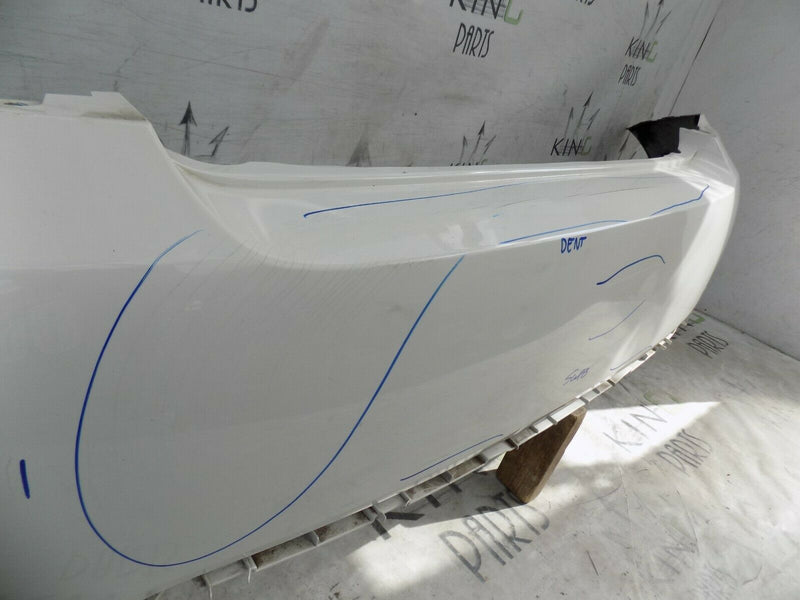 FIAT 500 ABARTH C391 2007-2013 WHITE REAR BUMPER GENUINE 735465492