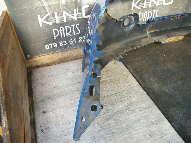 PEUGEOT 307 MK1 FACELIFT 2005-2008 BLUE FRONT BUMPER GENUINE 96532424477