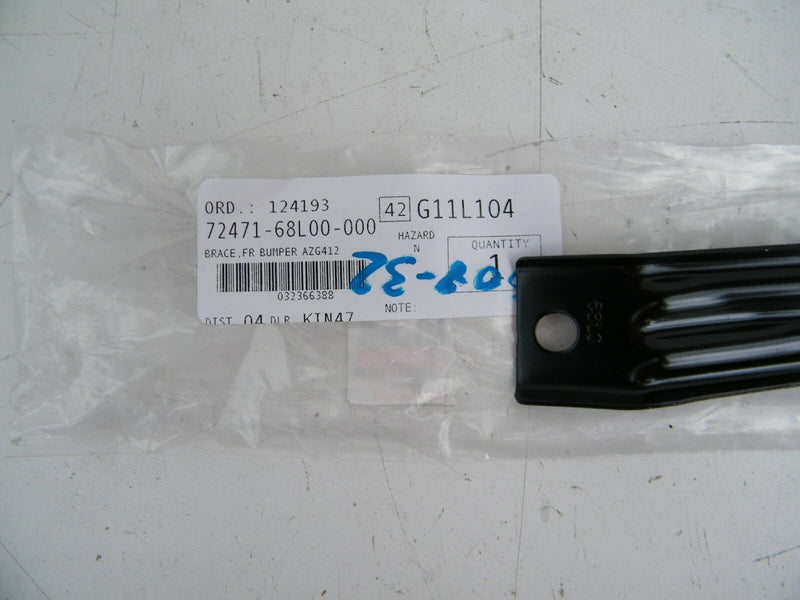 SUZUKI SWIFT 2010-2017 FRONT BUMPER BRACKET NEW GENUINE 72471-68L00 (S08-32)