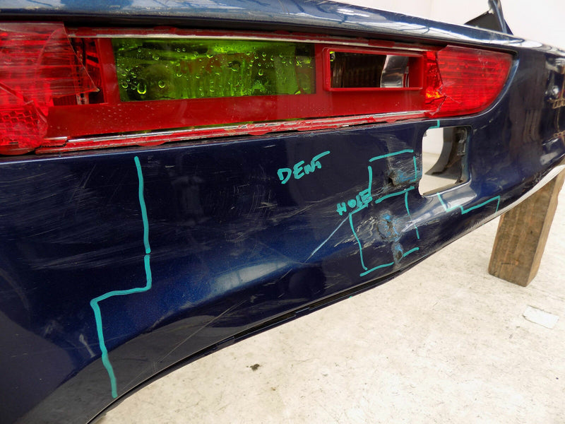 AUDI Q5 8R S-LINE 2012-2016 BLUE REAR BUMPER GENUINE 8R0807385D