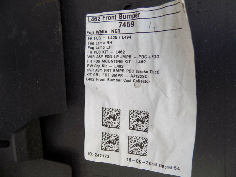 LAND ROVER DISCOVERY V L462 HSE 2017 2018 FRONT BUMPER OEM HY32-16F073-AA