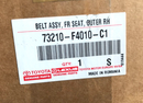 TOYOTA CHR MK1 2016-2022 GENUINE SEAT BELT FRONT RIGHT DRIVER SIDE 73210-F4010