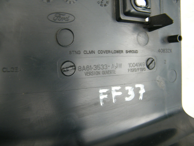 FORD FIESTA MK7 2008-2016 SURROUND TRIM COVER LOWER STEERING COLUMN COWL PANEL