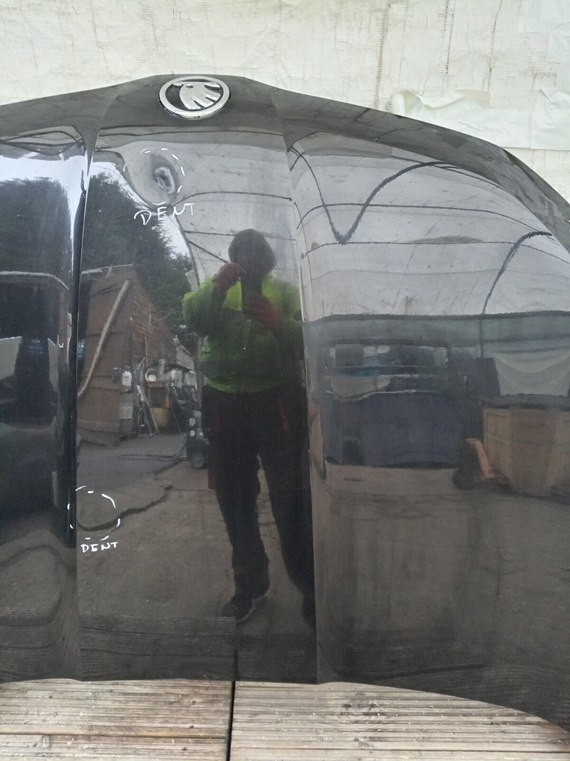 SKODA KAMIQ FRONT BONNET HOOD PANEL in BLACK