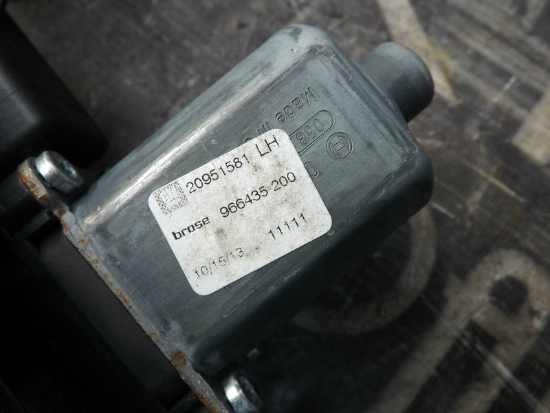 Vauxhall Adam Front Left Passenger N/S/F Window Mechanism and Motor 13350349