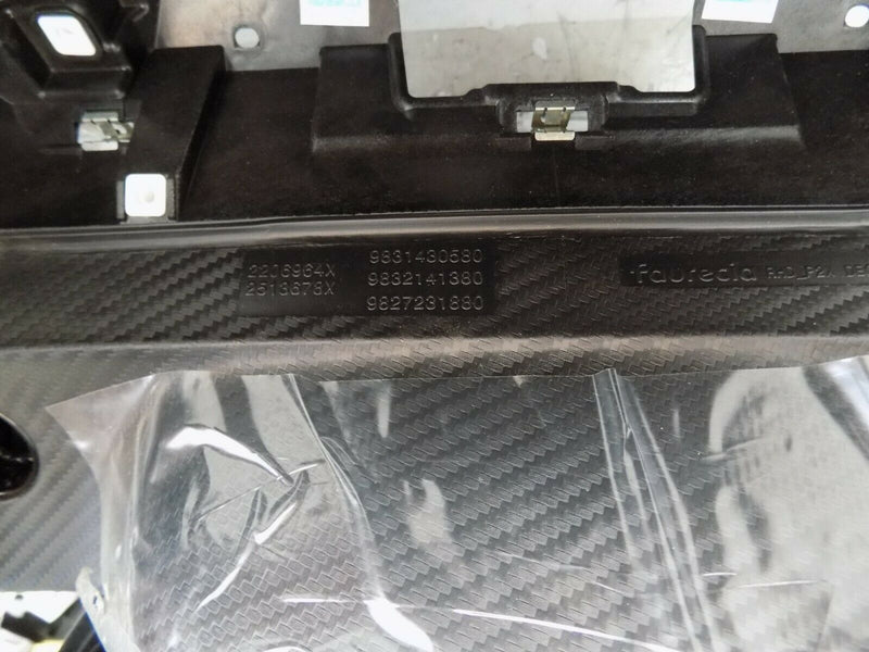 PEUGEOT 208 2019-ON DASHBOARD BLACK GENUINE RHD *DAMAGE* 9831430580