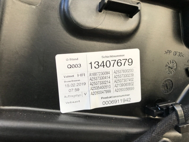 MERCEDES GLC X253 2016-22 GENUINE RIGHT SIDE REAR DOOR, ECU, WINDOW, MOTOR