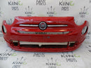 FIAT 500 LOUNGE 2015-ON FACELIFT FRONT BUMPER IN RED GENUINE 735619491