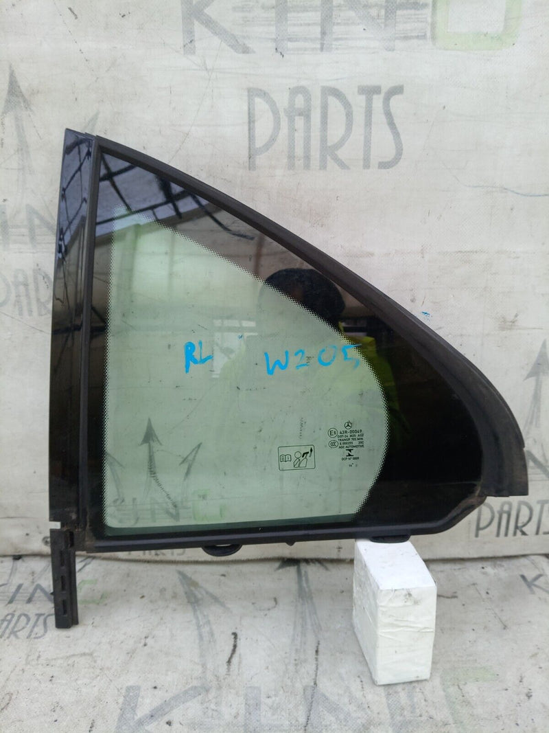 MERCEDES C W205 2014-2018 SALOON REAR LEFT QUARTER WINDOW GLASS A2057300555 #