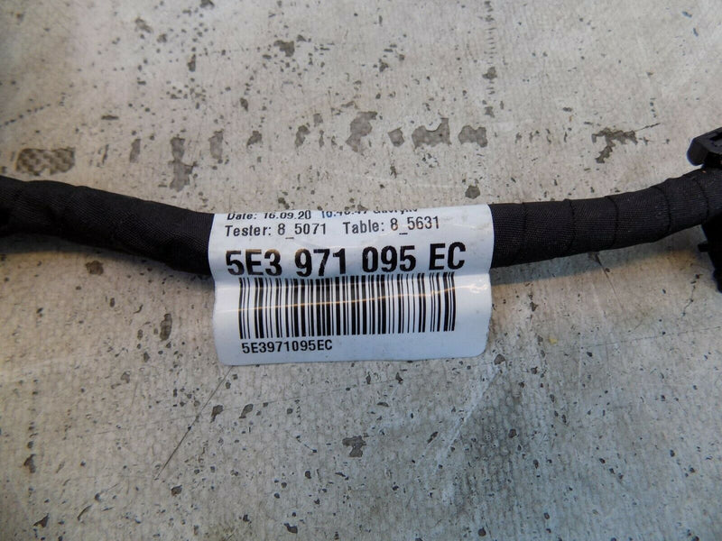 SKODA OCTAVIA 4 MK4  FRONT BUMPER PDC WIRING LOOM OEM GENUINE 5E3971095EC