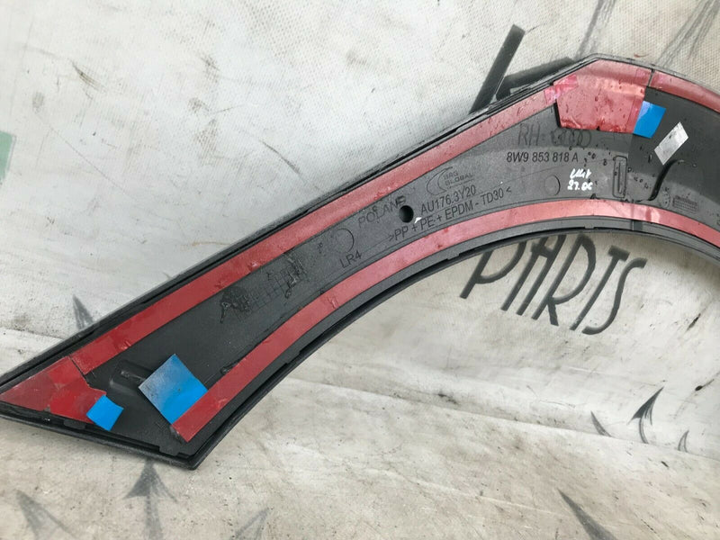 AUDI A4 8W B9 QATTRO ALL ROAD 16-21 REAR WHEEL RIGHT ARCH TRIM COVER 8W9853818A