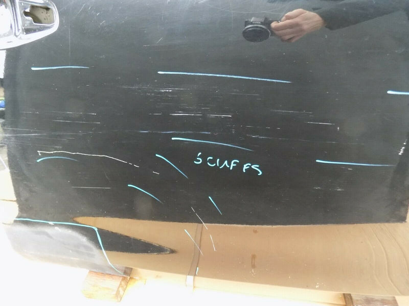 PEUGEOT 208 2012-2018 FRONT RIGHT DOOR PANEL BLACK *DAMAGE*