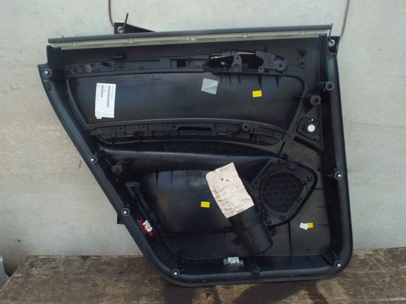 Audi Q7 S Line 2006-2015 Rear Door Card Right Driver Side O/S Black