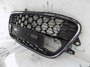 CITROEN C3 MK2 2009-14 FRONT GRILL BLACK WITH CHROME MOULDING 9685357677