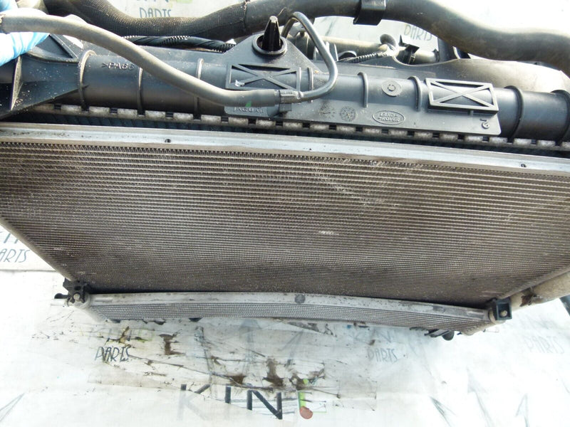 RANGE ROVER SPORT L494 3.0 DIESEL 13-16 A/C CONDENSER & COOLING FAN RADIATOR