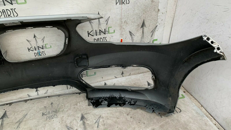 BMW 1 SERIES F20 2011-2015 FRONT BUMPER SILVER PDC GENUINE 417654481